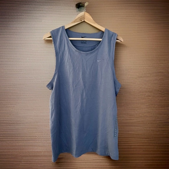 Nike Other - Nike Men’s Steel Blue Sleeveless Tank